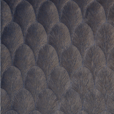 Tourmaline Marine/doré Wallcovering by Casamance