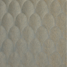 Tourmaline Vert de gris Wallcovering by Casamance