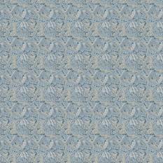 Acanthus Denim Fabric by Clarke & Clarke 