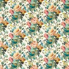 Bloom Antique Fabric by Clarke & Clarke 