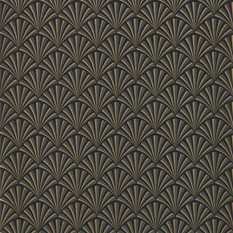 Chrysler Noir Wallcovering by Clarke & Clarke 