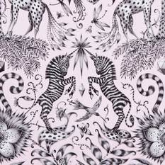 Kruger Pink Fabric by Emma J Shipley for Clarke & Clarke 