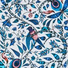 Rousseau Blue Fabric by Emma J Shipley for Clarke & Clarke 