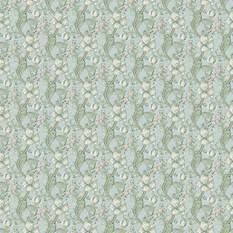 Golden Lily Apple/Blush Fabric by Clarke & Clarke 