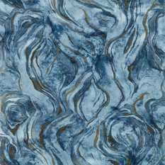 Lavico Midnight Wallcovering by Clarke & Clarke 