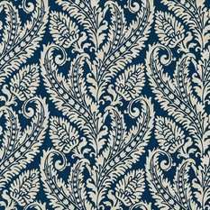 Regale Denim Wallcovering by Clarke & Clarke 