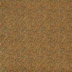 Selva Antique/Gold Fabric by Clarke & Clarke 