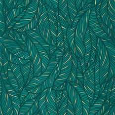 Selva Emerald Wallcovering by Clarke & Clarke