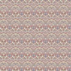 Strawberry Thief Plum Fabric by Clarke & Clarke 