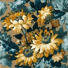 Sunforest Gilver/Denim Wallcovering by Clarke & Clarke 