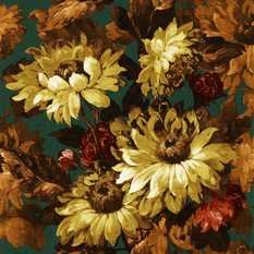 Sunforest Sage/Russet Wallcovering by Clarke & Clarke 
