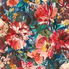 Tahiti Midnight Wallcovering by Clarke & Clarke