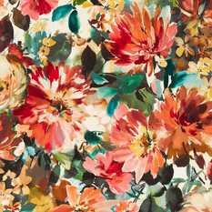 Tahiti Rouge Wallcovering by Clarke & Clarke