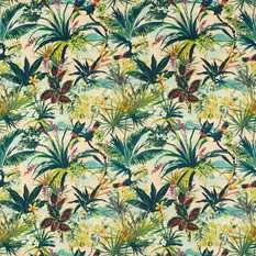 Toucan Blush Fabric by Clarke & Clarke 