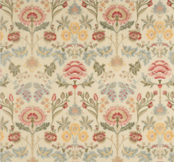 Dianthus Red/Green by Colefax and Fowler