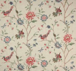Olivia Red/Green by Colefax and Fowler