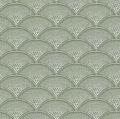 Feather Fan Jacquard Fabric by Cole & Son 