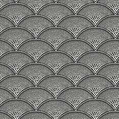 Feather Fan Jacquard Fabric by Cole & Son 