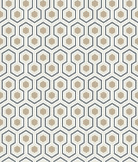 Hicks' Hexagon Wallcovering by Cole & Son