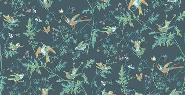 Hummingbirds Wallcovering by Cole & Son 