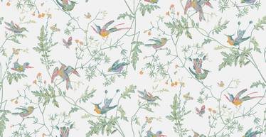 Hummingbirds Wallcovering by Cole & Son 