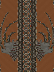 Jabu Tan Wallcovering by Cole & Son 