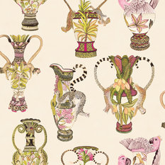 Khulu Vases Cream Wallcovering by Cole & Son 