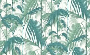 Palm Jungle Linen Union Fabric by Cole & Son 