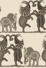 Safari Dance Stone Wallcovering by Cole & Son 