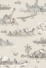 Zambezi Neutral Wallcovering by Cole & Son 