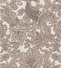 Balabina Metallic Gilver on Linen Wallcovering by Cole & Son 