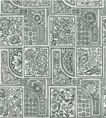 Bellini Soot & Snow Wallcovering by Cole & Son 