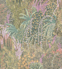 Cascade Soft Olive & Sage Wallcovering by Cole & Son 