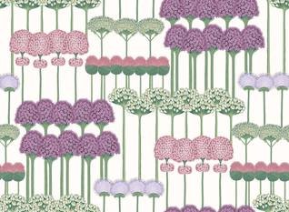 Allium Wallcovering by Cole & Son 
