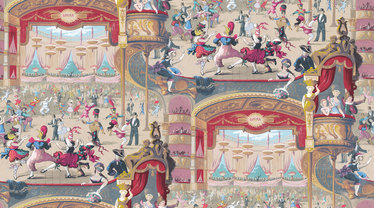 Cabaret Wallcovering by Cole & Son 