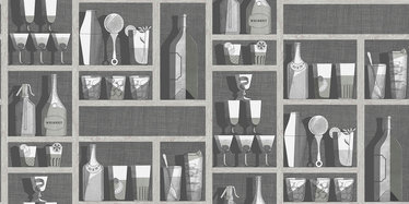 Cocktails Wallcovering by Cole & Son 