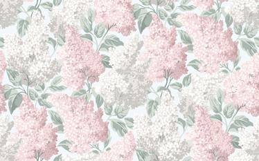Lilac Wallcovering by Cole & Son 