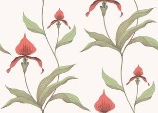 Orchid Wallcovering by Cole & Son 
