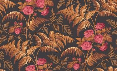 Rose Wallcovering by Cole & Son 