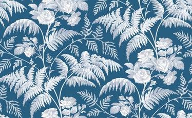 Rose Wallcovering by Cole & Son 