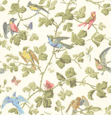 Winter Birds Wallcovering by Cole & Son 