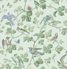 Winter Birds Wallcovering by Cole & Son 