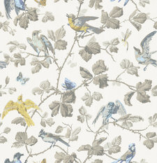 Winter Birds Wallcovering by Cole & Son 