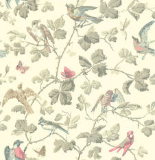 Winter Birds Wallcovering by Cole & Son 