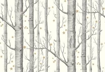 Woods & Stars Wallcovering by Cole & Son 