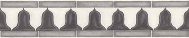 Zellige Border Wallcovering by Cole & Son 