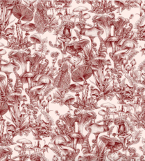 Fungi Forest Burgundy Wallcovering by Cole & Son 