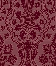 Pugin Palace Flock Wallcovering by Cole & Son 