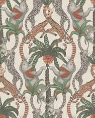 Safari Totem Wallcovering by Cole & Son 