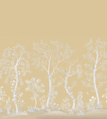Seasonal Woods Gold Pearl Wallcovering by Cole & Son 